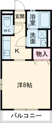オレンジハイムの間取り画像