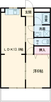 プラムハイツの間取り画像