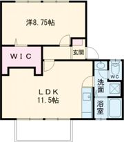 コンフォート社 Bの間取り画像