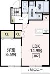 エルメゾン南栗原の間取り画像