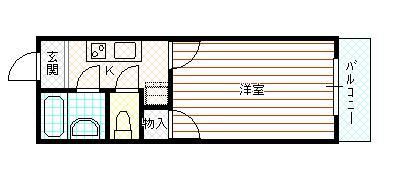ピラコートの間取り画像