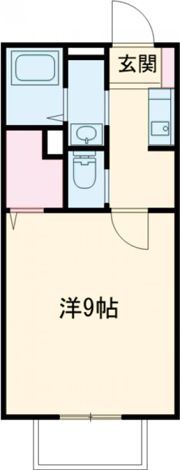 パティオ荒井の間取り画像