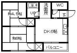 エクレールIの間取り画像