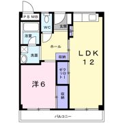マンショングレースの間取り画像