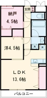 MISTRAL三左衛門Iの間取り画像