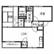 リバーサイドⅡの間取り画像