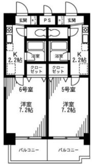 K．Mパークサイドの間取り画像