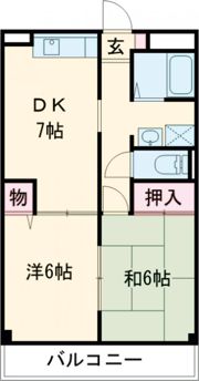 シャトレ手柄の間取り画像