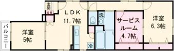 バレンシア三左衛門の間取り画像