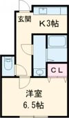 サンマリノ八女Aの間取り画像