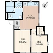 ミストラル志季の間取り画像