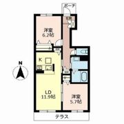 シャンティ夢前の間取り画像
