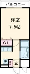 ベルトピア姫路Iの間取り画像