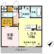 オークスアレイ相模原中央の間取り画像