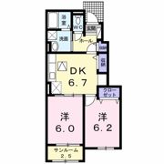 グランデ フィオーレⅠの間取り画像