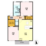 DALTON（ﾄﾞﾙﾄﾝ）の間取り画像