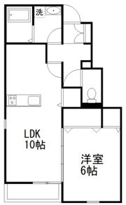 アットリラ緑が丘Bの間取り画像