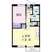 エスポワール大刀洗Ⅰの間取り画像