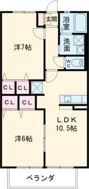 アコードデファンの間取り画像