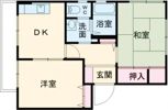 プラチナコート横尾Aの間取り画像