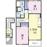 モンターニュAの間取り画像