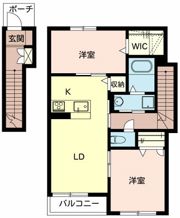 ヴーヴレの間取り画像