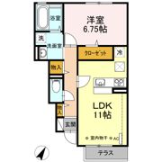 ディアコートの間取り画像