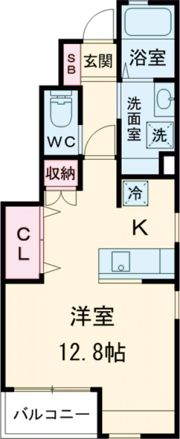 ブリランテ参番館の間取り画像