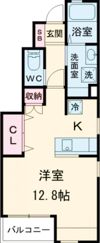 ブリランテ参番館の間取り画像