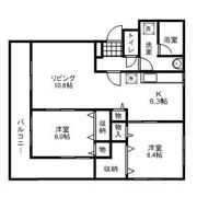 ラフォーレ伍番館の間取り画像