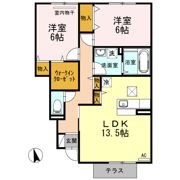 クリアル曙の間取り画像