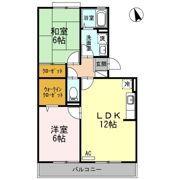 ハイカムール川口の間取り画像