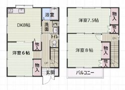 クレアの間取り画像