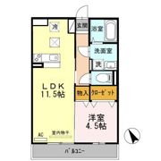 ローゼスポート港町 B棟の間取り画像