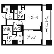 プライムメゾン南2条の間取り画像