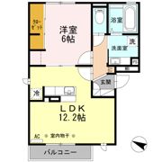 リディアの間取り画像