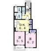 ルーエ Bの間取り画像