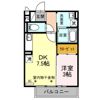 セジュール上鶴間の間取り画像