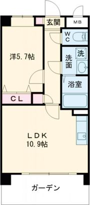 グランドアマレイⅦ番館の間取り画像