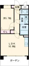 グランドアマレイⅦ番館の間取り画像