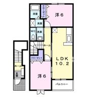 ファミリアⅠの間取り画像