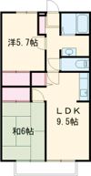 JAサンガーデン高柳の間取り画像