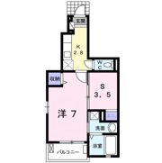 H＆Sコンフォートテラスの間取り画像