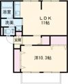 サンライフ雅Bの間取り画像