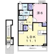 ソレアード つきみ野の間取り画像