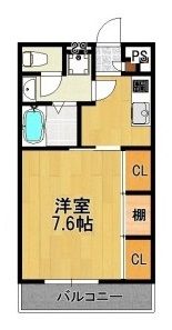 ラ・ヴェリテ水天宮の間取り画像