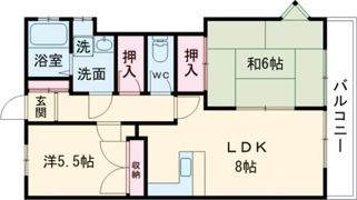 レジデンス・ピラージュの間取り画像