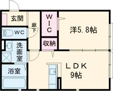 アメニティ古宮の間取り画像