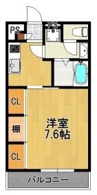 ラ・ヴェリテ水天宮の間取り画像