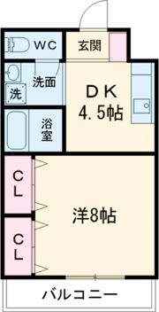 マンションパピルスの間取り画像